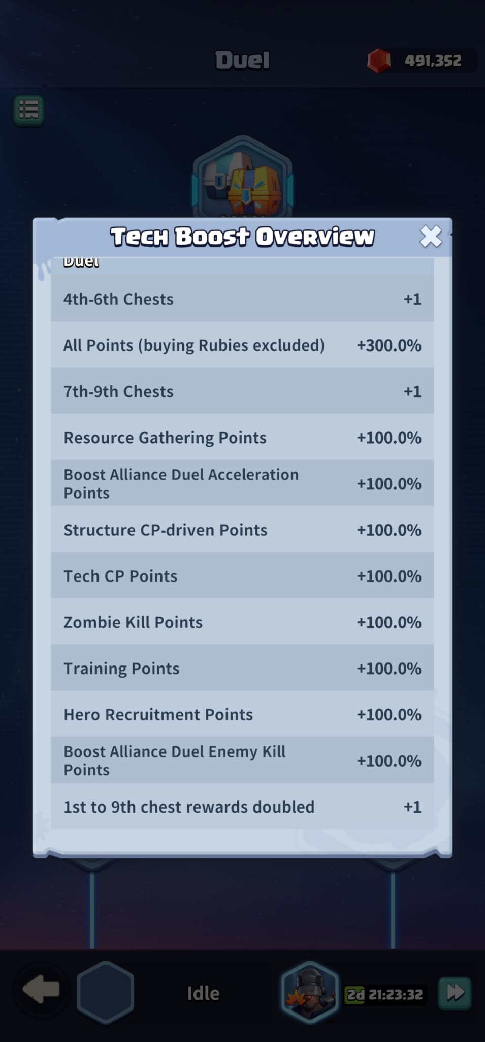maxed allied duel research boosts