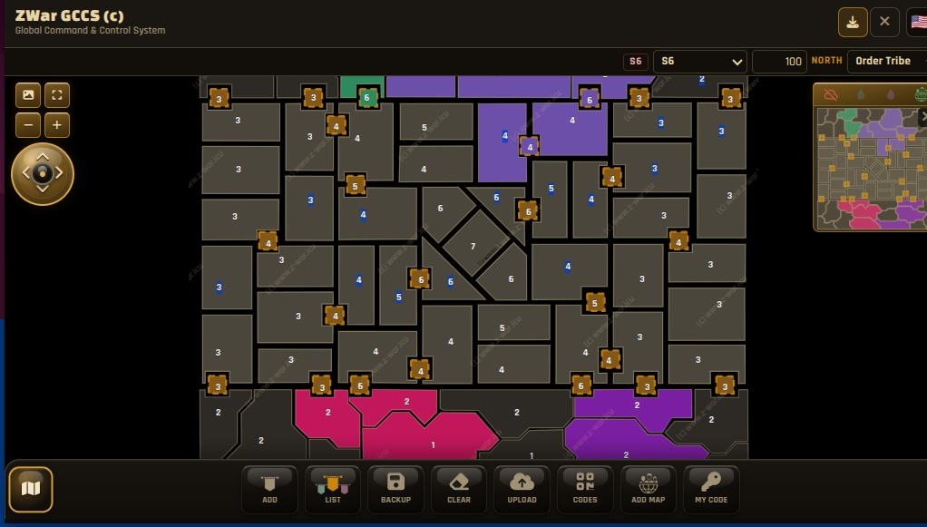 Dark War Survival - Interactive World and Season Maps