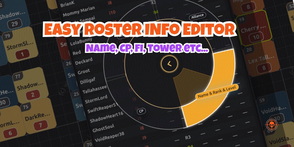 dark war survival alliance member list editor
